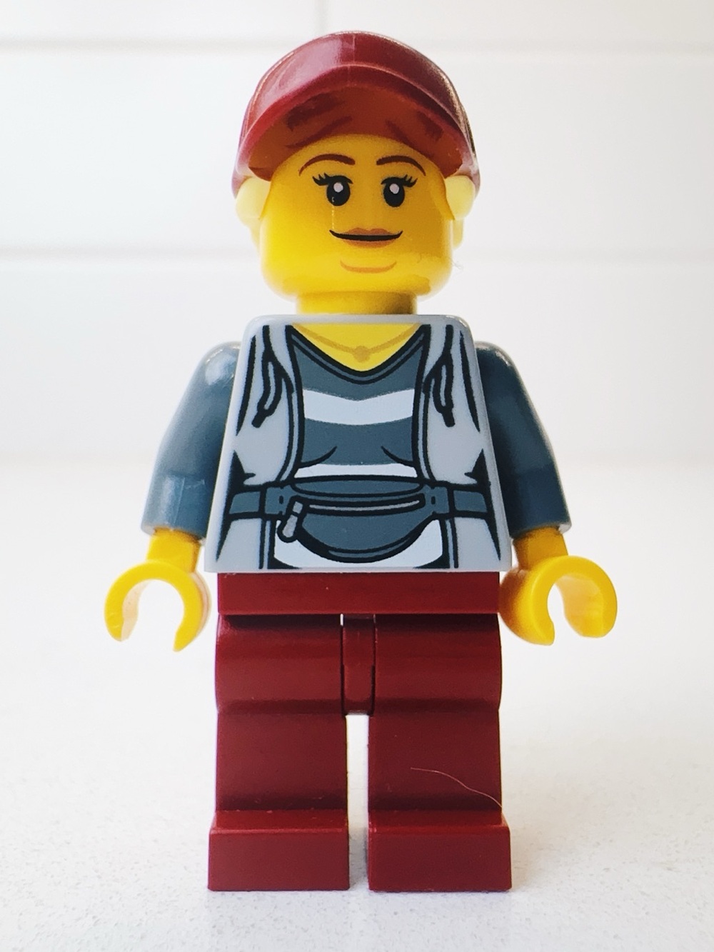 LEGO Minifig -  Crook Big Betty - City Police